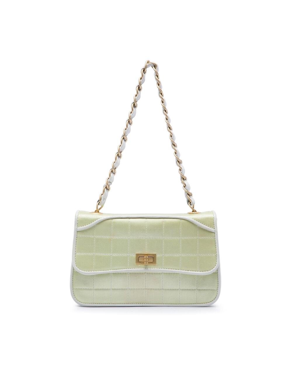 Chanel Chocolate Bar Satin Reissue 2.55 #289447C14B